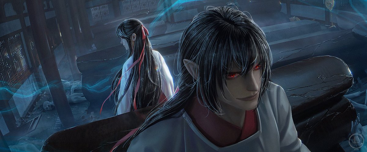 xiaofanchuanart's tweet image. OCs from my webtoon Chroniclers.
#horrorart #digitalart