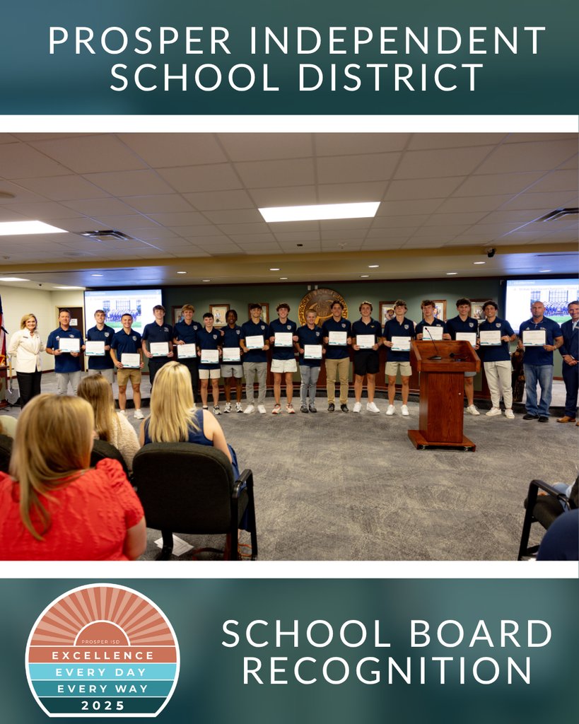 ⚽️ Congrats to the Walnut Grove Boys Soccer Team on winning the first boys soccer state title in Prosper ISD history! 🏆 The Wildcats capped off an undefeated season with a 3–2 win over San Antonio Southwest in the title game!  #ProsperProud