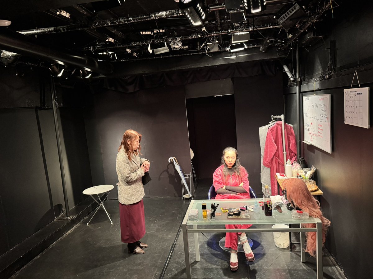 ginsbar's tweet image. MAUVE通し稽古中
今回ゲストAチーム石田愛、五浄壇、Bチーム恋宵、フラッシュ智恵子
6月14日、15日、21日、22日 14時、18時クォータースタジオです
詳しくはsendard.jp
