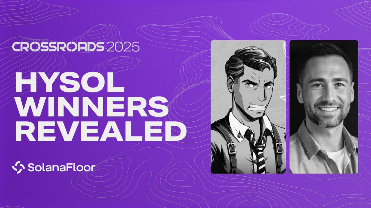 🎥 <a href="/ataraxiaDEFIT/">Ataraxia</a> and <a href="/Crypto_Slice/">Slice</a> introduces the winners and prizes from the HySol competition on Day 2 of Crossroads '25

👉Here’s the full session - youtu.be/KgrbwzYxDYw
