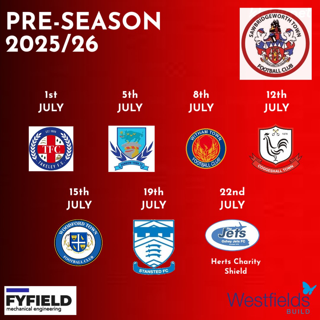 📢 𝗣𝗿𝗲-𝗦𝗲𝗮𝘀𝗼𝗻 𝗙𝗶𝘅𝘁𝘂𝗿𝗲𝘀