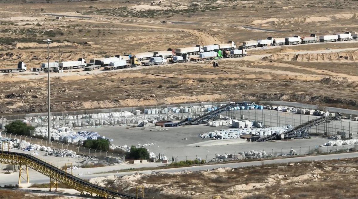 Israel Defense Forces (@idf) on Twitter photo BREAKING: 400 humanitarian aid trucks are waiting ๐ข๐ง Gaza for the <a href="/UN/">United Nations</a> to be distributed.
Donโt fall for misinformation, the IDF and <a href="/cogatonline/">COGAT</a> have adjusted the logistical and security protocols. The <a href="/UN/">United Nations</a> still refuse to do its job. BREAKING: 400 humanitarian aid trucks are waiting ๐ข๐ง Gaza for the <a href="/UN/">United Nations</a> to be distributed.
Donโt fall for misinformation, the IDF and <a href="/cogatonline/">COGAT</a> have adjusted the logistical and security protocols. The <a href="/UN/">United Nations</a> still refuse to do its job.