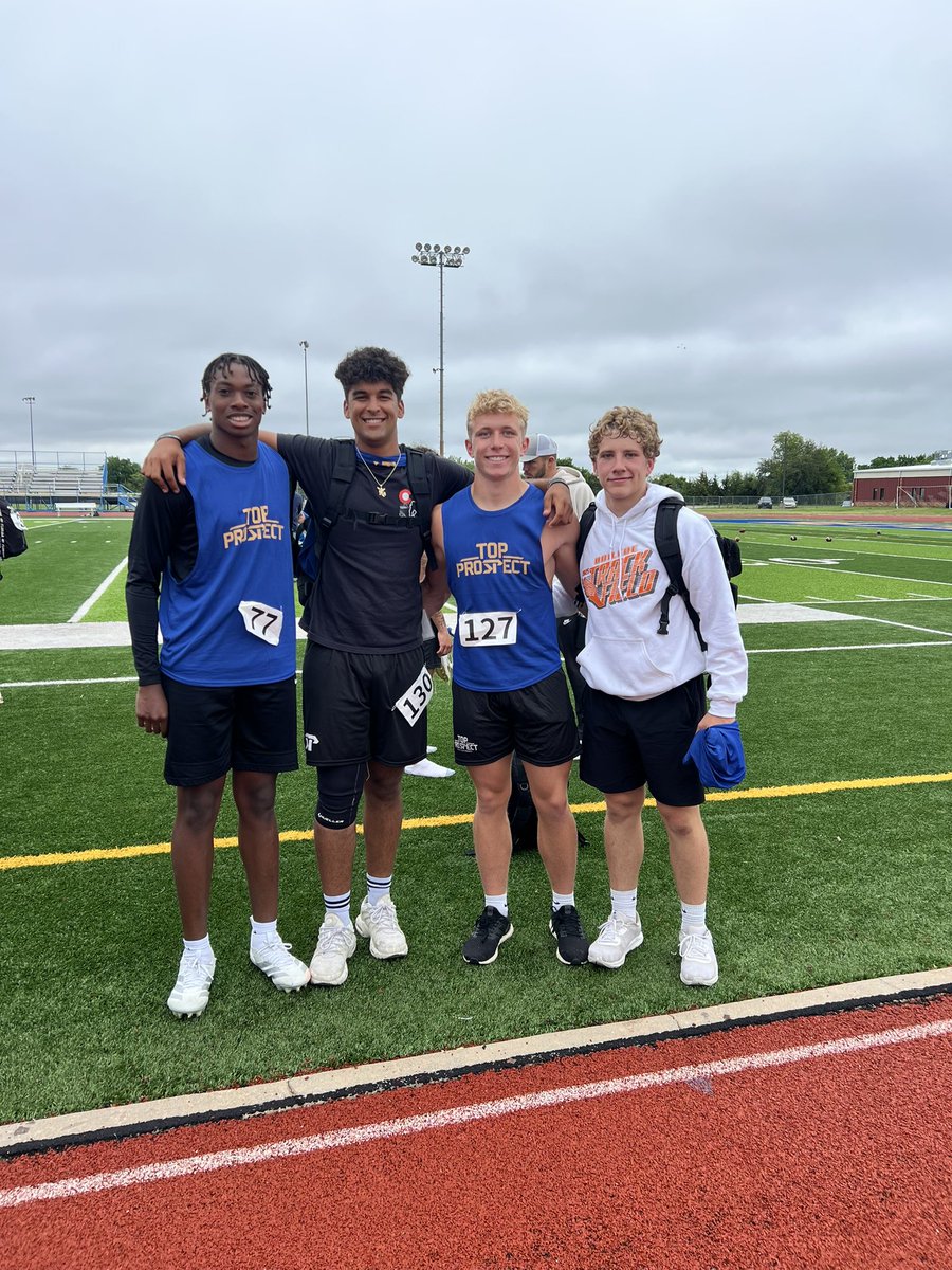cubajaxson's tweet photo. What a great day to show off and get better. Thanks @sharp_spelite @COACHHORSTFB @SwedesDC @chanceclatterb1 https://t.co/Fr958omTWW