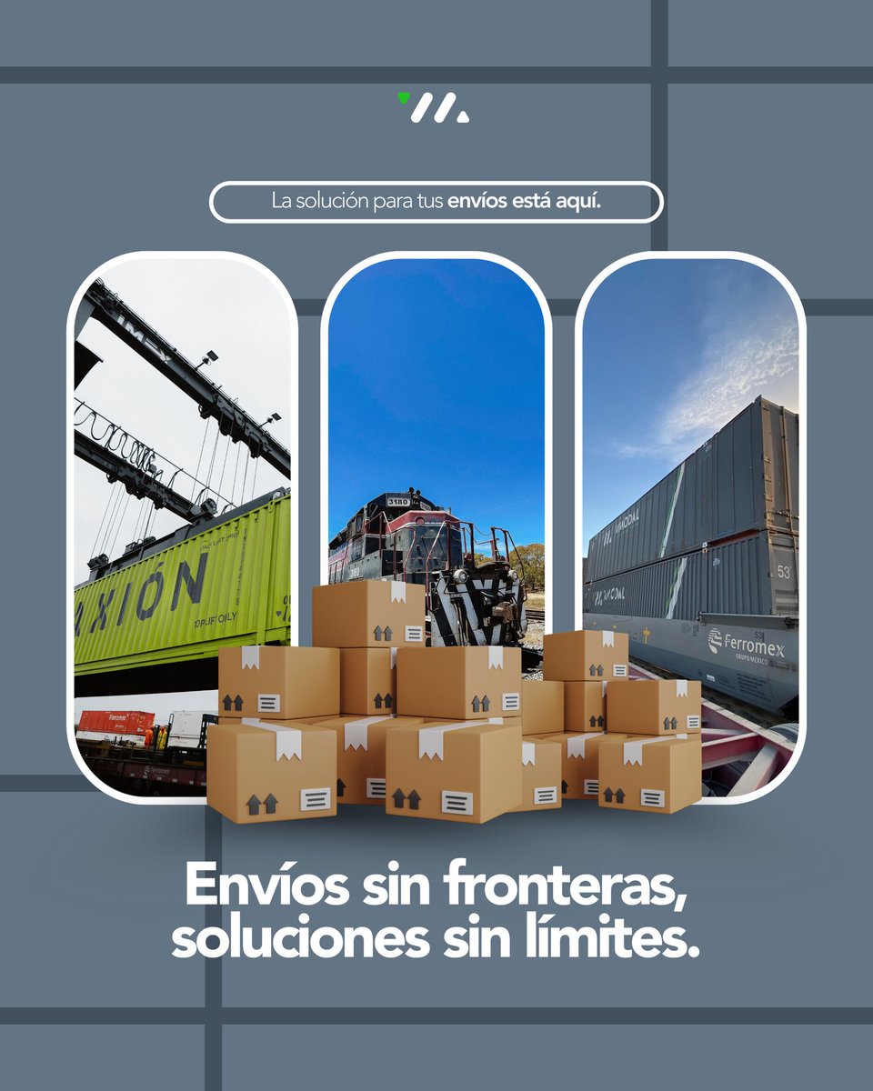 Llevamos tu carga más lejos. Cruza países con la eficiencia del transporte ferroviario. 🇲🇽🇨🇦🇺🇸

¡Cotiza tu carga! 📦👌🏽✅
📞 WhatsApp 442-7949-900
📩 ventas@vmodal.mx