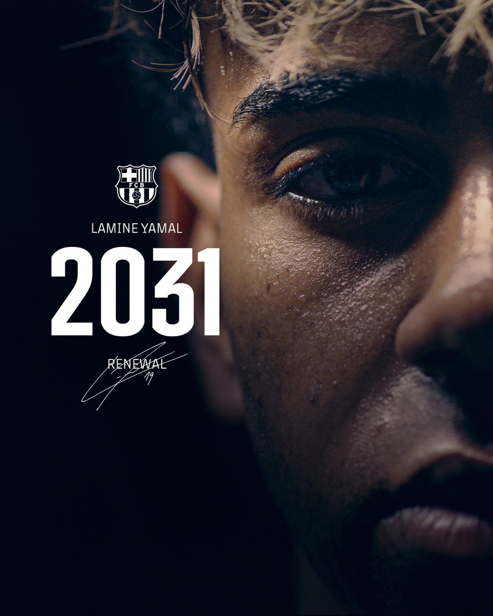 fcbarcelona_id's tweet photo. Masa kini. Masa depan. Lamine Yamal. https://t.co/tVZjGcvFFm