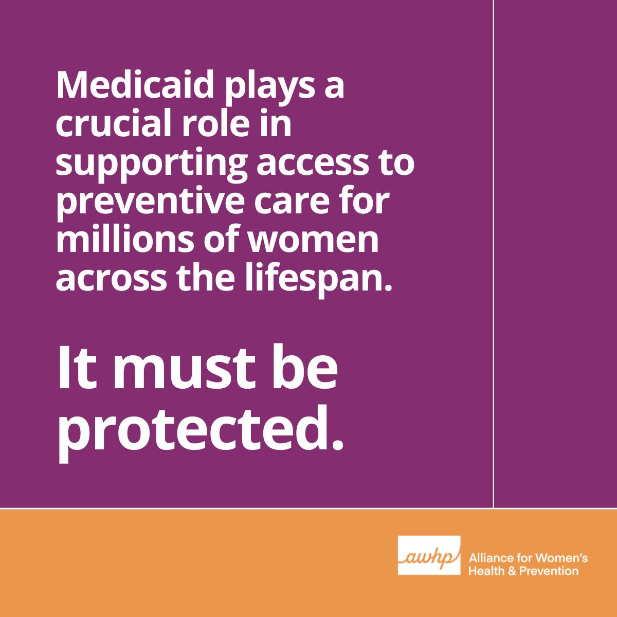 Medicaid provides health coverage for more than 20 million women across the nation, according to <a href="/NPWF/">National Partnership</a>. AWHP is deeply concerned by proposed cuts to the program and urges Congress to protect access to critical preventive care. Learn more: modernmedicaid.org/opposition-con…