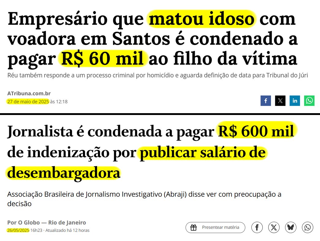 felipecamozzato's tweet image. Apenas 1 dia separa as duas notícias.