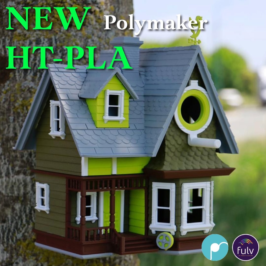 NEW Polymaker HT-PLA / GF. 
The perfect model for it.
Please consider using my affiliate link when purchasing the Polymaker Filaments from the US store. 
Link: us.polymaker.com/?aff=824
Colors used in the picture:
HT-PLA: White, Grey, Brown
HT-PLA-GF: Power Tool Green, Army Green