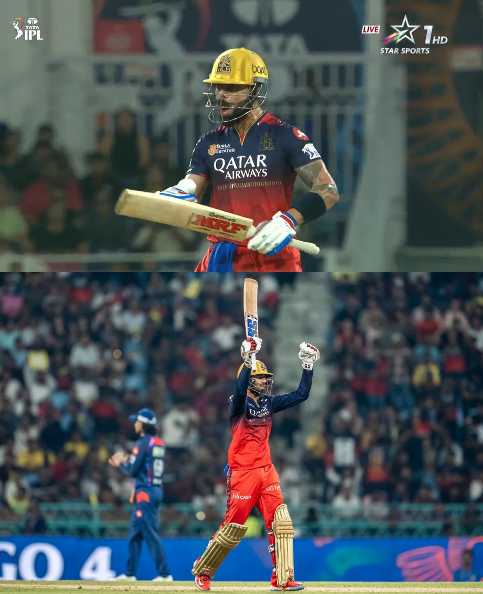 Anshul__17's tweet image. Kaptaani inning!!! 🟥♨️
#LSGvsRCB