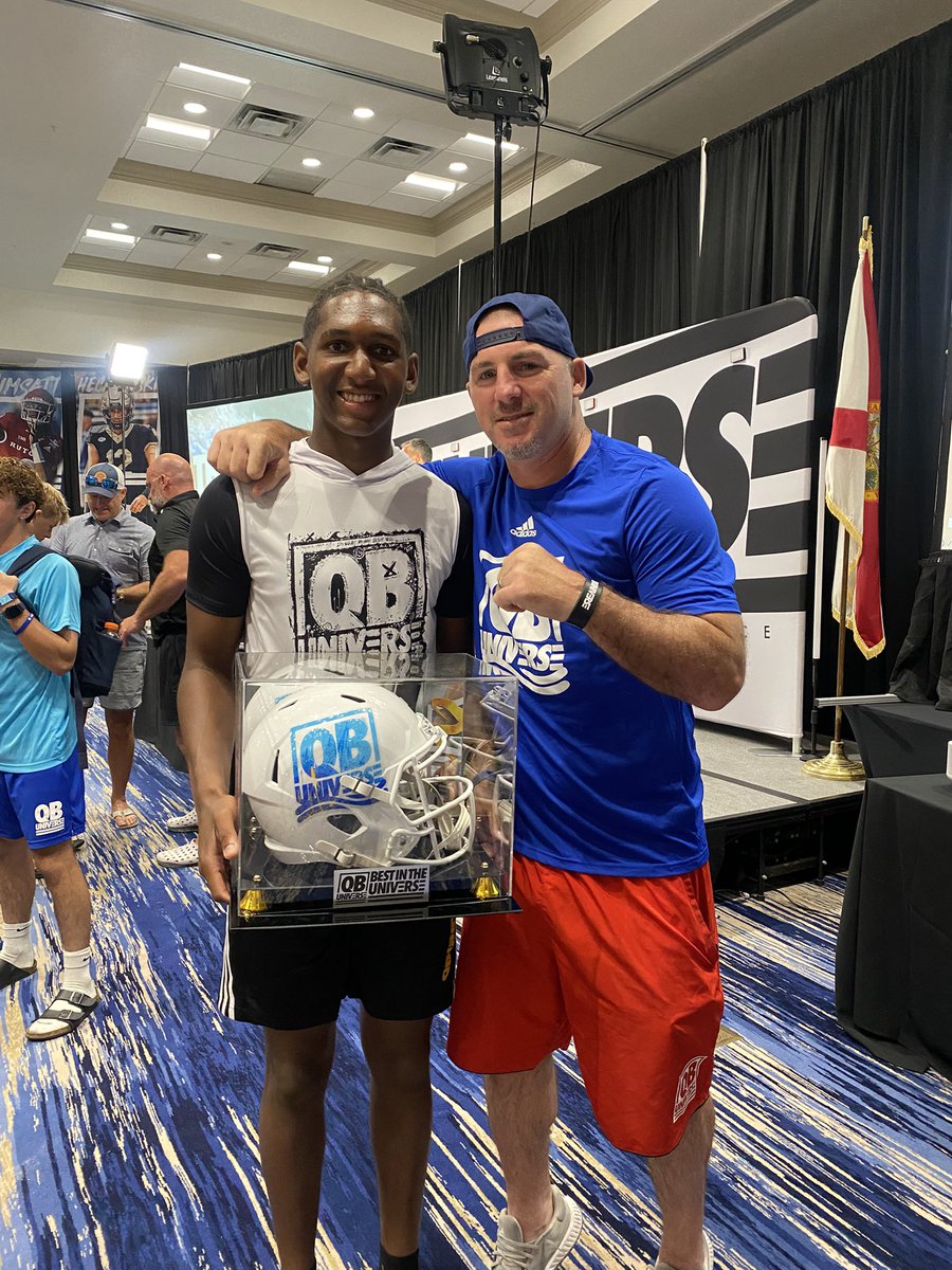 Jadon Wilson (@jadonwilson02) on Twitter photo Extremely blessed to win MVP for the <a href="/QBUniverseQBU/">QBUniverse</a> 4-day leadership retreat down in Tampa, Florida! This event was a great experience. Now it’s time to get back to work with my guys. <a href="/Football_Flyers/">Esl FlyersFootball</a>
<a href="/DarrenSunkett/">Coach Sunk</a> <a href="/hamitchom/">Coach Mitchom</a> <a href="/coachnellyy/">Dominic Nelson (Coach Nelly Wopp)</a> <a href="/CoachTDismukes/">Trevor Dismukes</a> <a href="/IamClint_C/">Clint Cosgrove</a> <a href="/AllenTrieu/">Allen Trieu</a> Extremely blessed to win MVP for the <a href="/QBUniverseQBU/">QBUniverse</a> 4-day leadership retreat down in Tampa, Florida! This event was a great experience. Now it’s time to get back to work with my guys. <a href="/Football_Flyers/">Esl FlyersFootball</a>
<a href="/DarrenSunkett/">Coach Sunk</a> <a href="/hamitchom/">Coach Mitchom</a> <a href="/coachnellyy/">Dominic Nelson (Coach Nelly Wopp)</a> <a href="/CoachTDismukes/">Trevor Dismukes</a> <a href="/IamClint_C/">Clint Cosgrove</a> <a href="/AllenTrieu/">Allen Trieu</a>