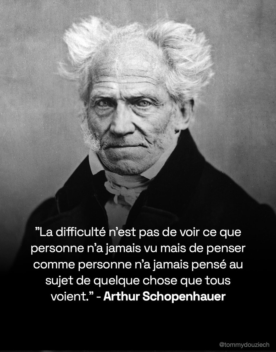 La difficulté n'est pas de voir ce que personne n'a jamais vu (c'est soit impossible, soit illégal) mais de penser comme personne n'a jamais pensé au sujet de quelque chose que tous voient. 

La bourse n'est que le reflet en mouvement de la somme des pensées mises en application
