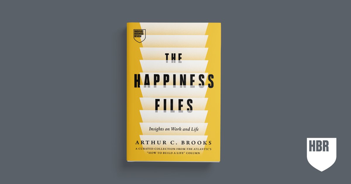 Harvard Business Review (@harvardbiz) on Twitter photo We’re thrilled to share that we will be publishing <a href="/arthurbrooks/">Dr. Arthur Brooks</a>’s new book called The Happiness Files—a curated collection of his articles from <a href="/TheAtlantic/">The Atlantic</a> in August!
Here’s his latest segment on <a href="/MeetThePress/">Meet the Press</a> where he previews some key ideas from the book: We’re thrilled to share that we will be publishing <a href="/arthurbrooks/">Dr. Arthur Brooks</a>’s new book called The Happiness Files—a curated collection of his articles from <a href="/TheAtlantic/">The Atlantic</a> in August!
Here’s his latest segment on <a href="/MeetThePress/">Meet the Press</a> where he previews some key ideas from the book: