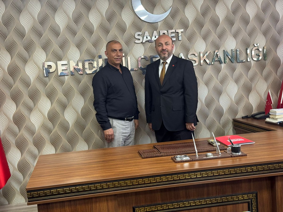 Saadet Partisi Pendik İlçe Başkanlığına seçilen Sn.Yasin Kadıoğlu'na, GMYK  üyemiz Sn. Mustafa Yılmaz ve ilçe başkanımız Sn. Yaşar Çelik ile birlikte hayırlı olsun ziyaretinde bulunduk. Misafirperverlikleri icin teşekkür eder,yeni görevinde başarılar dileriz.
<a href="/alibabacan/">Ali Babacan</a>