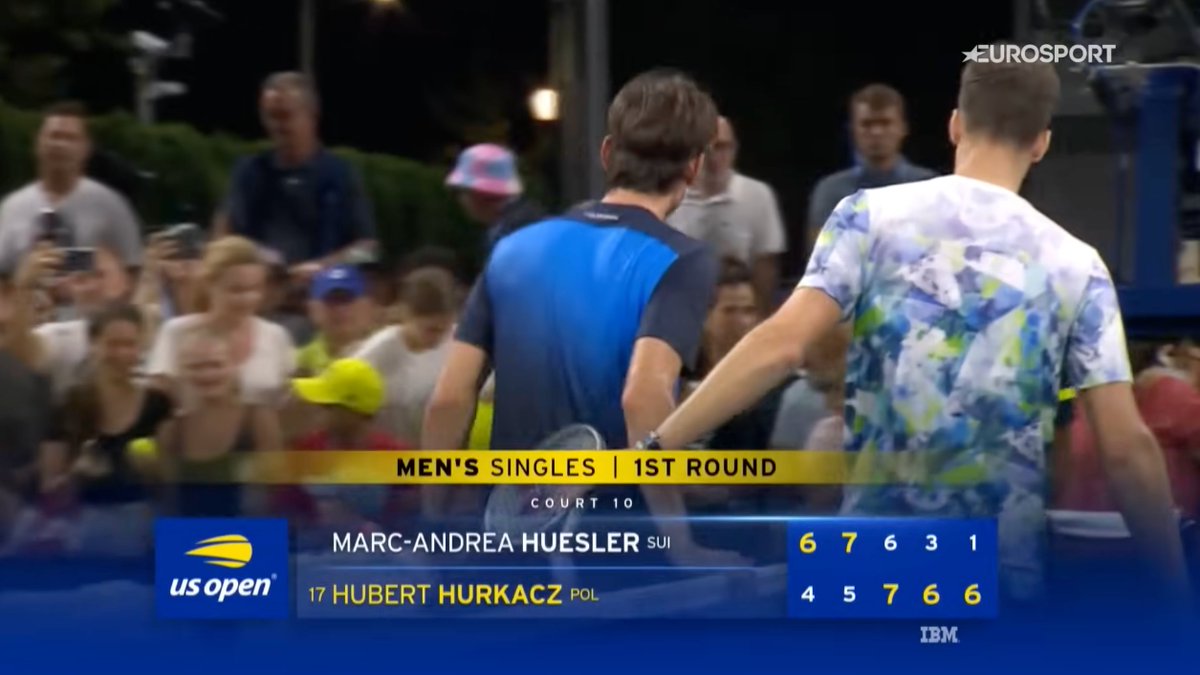 🔙🥲

Kiedyś już Hubert odwracał losy meczu w turnieju wielkoszlemowym...

#USOpen 🤝 #RolandGarros❓