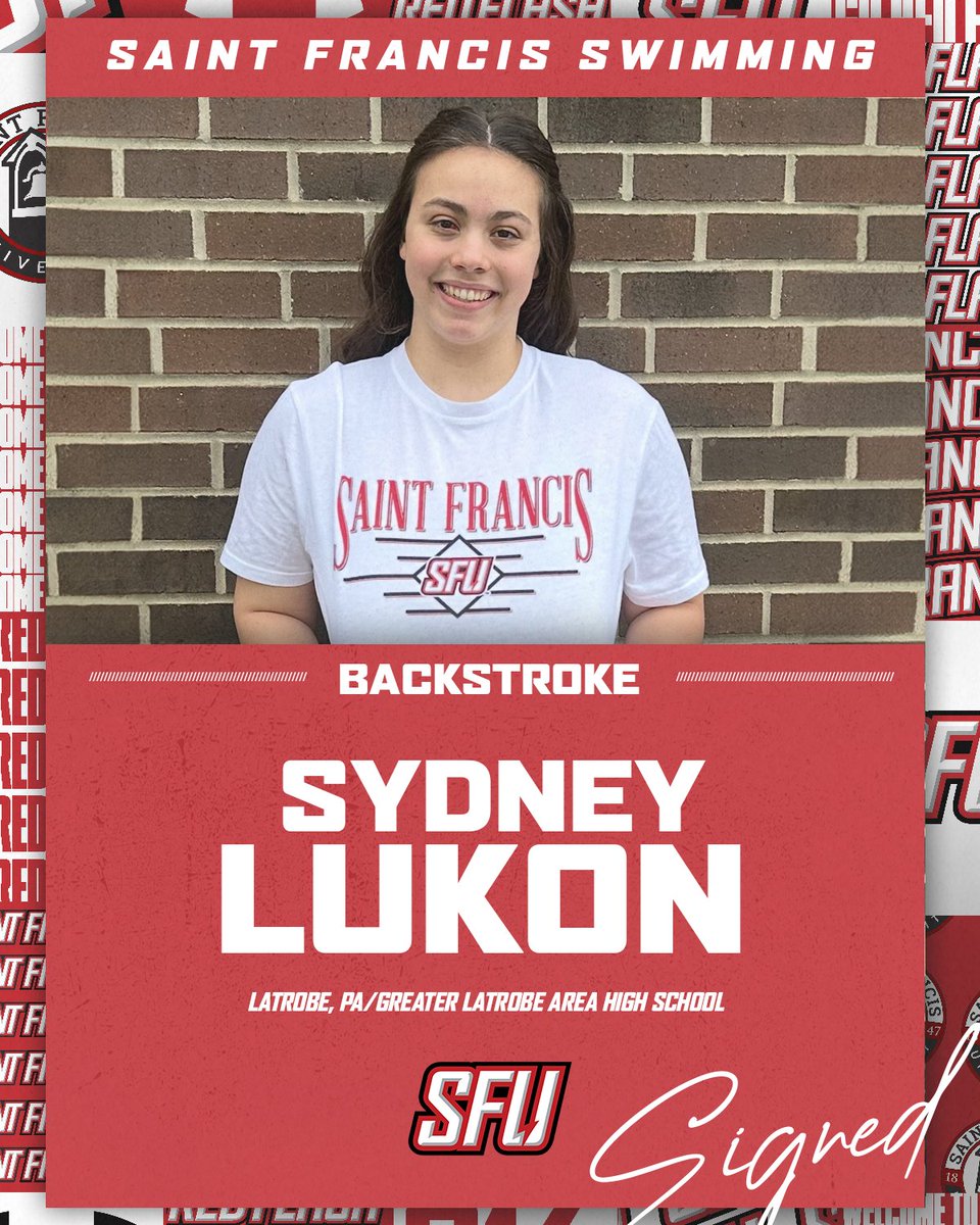 Saint Francis Swimming tweet media