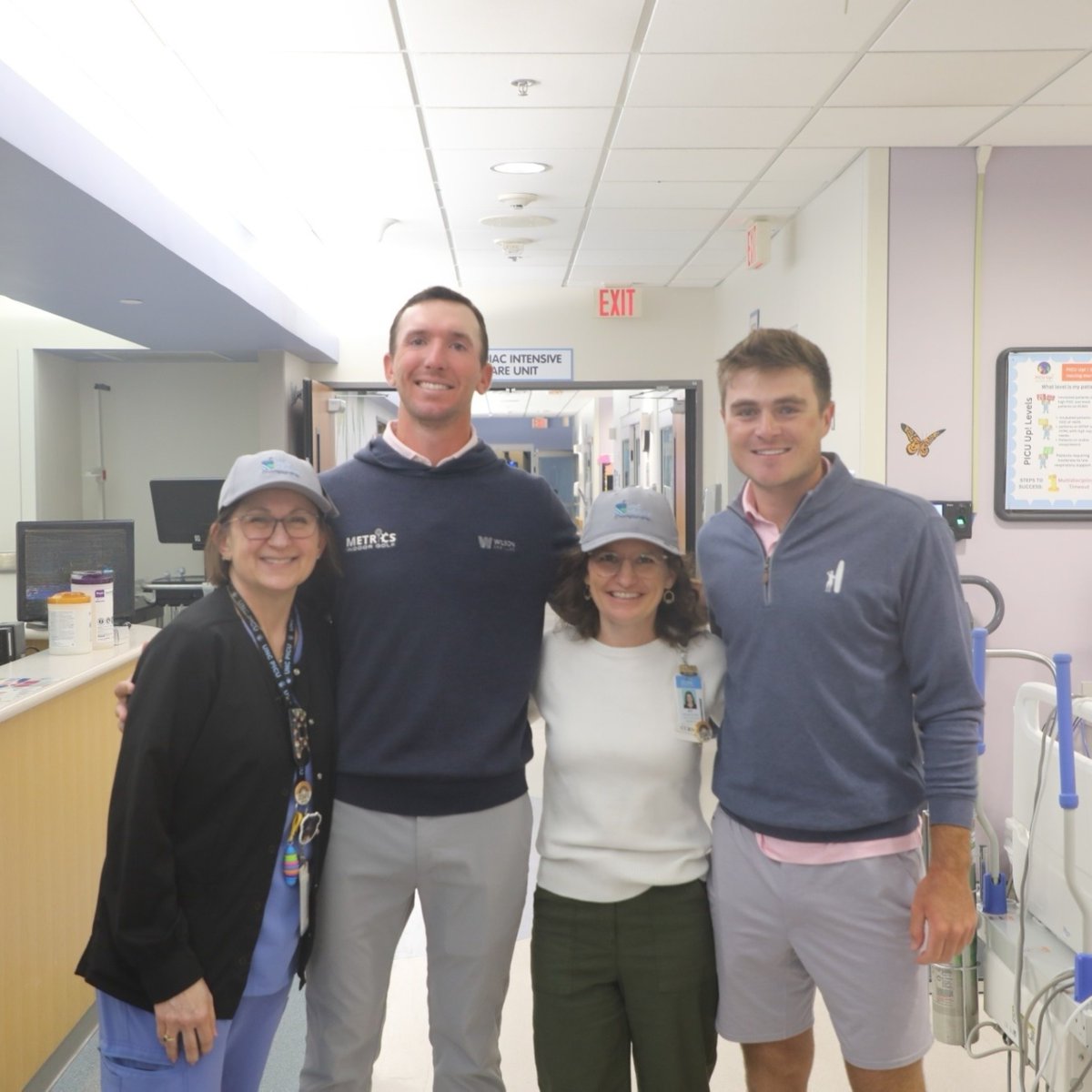 UNC Health (@unc_health_care) on Twitter photo ⛳ Big thanks to Carter Jenkins and Austin Greaser for stopping by <a href="/uncchildrens/">UNC Children's</a> this morning! 💙
You can catch Carter and Austin in action at the <a href="/UNCHealthChamp/">UNC HEALTH Championship</a>, teeing off this Thursday! 🏌️♂️
#kornferrytour #golf #ncgolf #nc ⛳ Big thanks to Carter Jenkins and Austin Greaser for stopping by <a href="/uncchildrens/">UNC Children's</a> this morning! 💙
You can catch Carter and Austin in action at the <a href="/UNCHealthChamp/">UNC HEALTH Championship</a>, teeing off this Thursday! 🏌️♂️
#kornferrytour #golf #ncgolf #nc