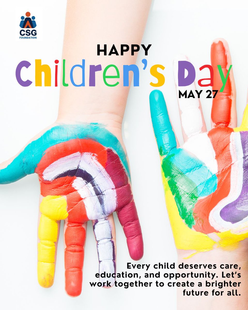 CSG Foundation tweet media