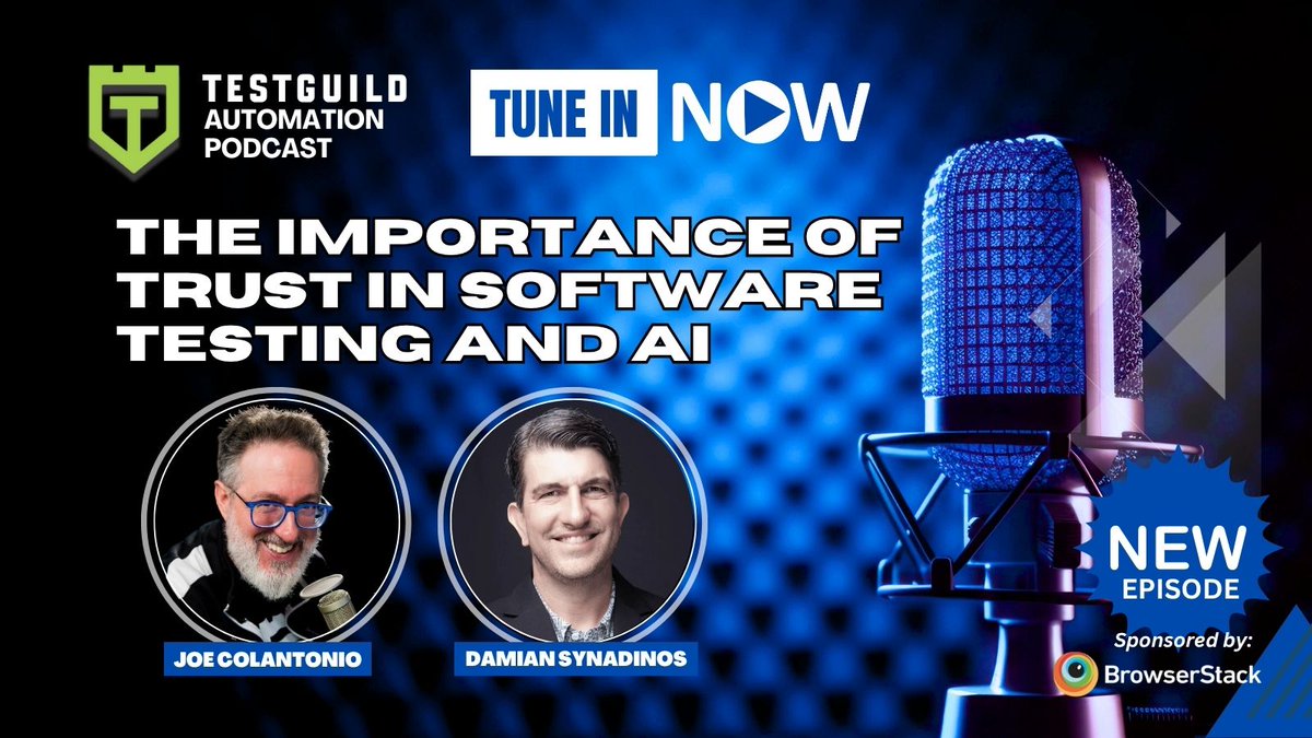 💡 Misplaced trust leads to failed tests—and failed teams. <a href="/dsynadinos/">Damian Synadinos</a> joins the <a href="/testguilds/">TestGuild</a> podcast to explore how trust works in #testing, how to question without friction, and how #AI changes the risk game. 🎧 Listen in: testguild.com/podcast/automa… #SoftwareTesting #RiskManagement