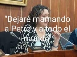lukasangel's tweet photo. Ahora sí se le cayó el internet a @DCoronell. Para escandalizarse por Racero estuvo presto, pero cuando una congresista de $52 millones mensuales se burla de los trabajadores diciendo que los va a dejar ‘mamando’, el silencio es total. . https://t.co/7PMDowsGlV