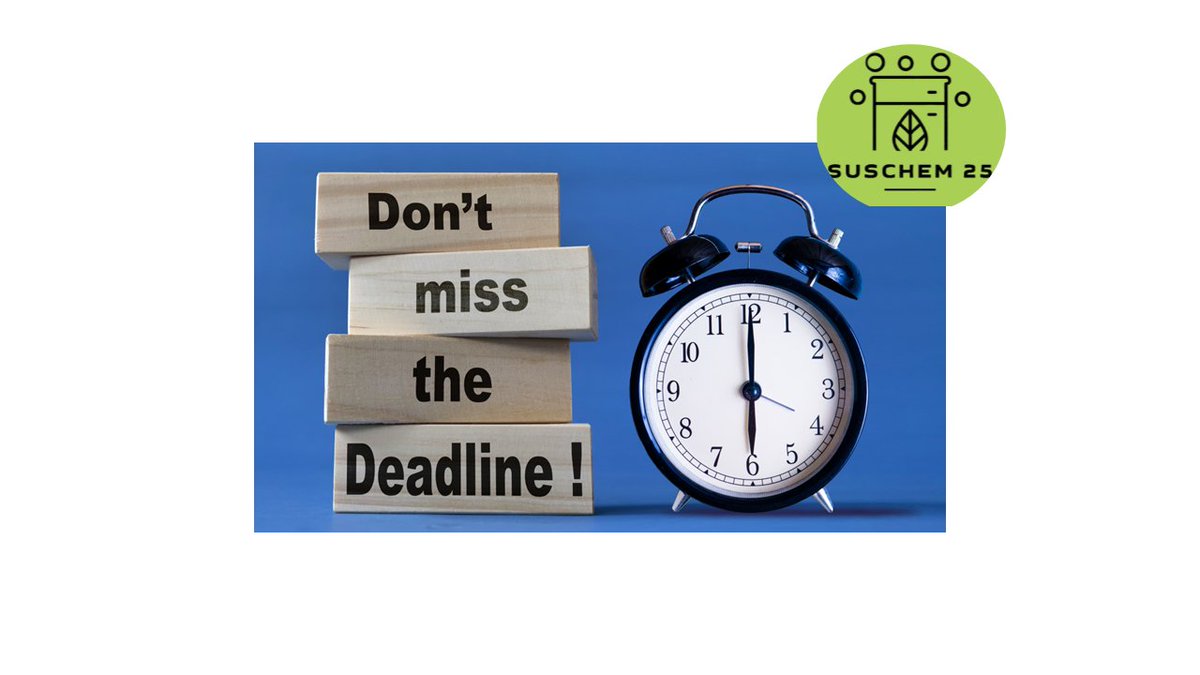 SusChem '25 (@suschem25) on Twitter photo The Workshop on Sustainable Recovery and Valorization of Polypehnols (SusChem ’25) will be held in the beautiful setting of the Naples seafront from 8 to 10 October 2025.
📢📢Deadline for abstract submission: 30 May 2025....hurry up!!! The Workshop on Sustainable Recovery and Valorization of Polypehnols (SusChem ’25) will be held in the beautiful setting of the Naples seafront from 8 to 10 October 2025.
📢📢Deadline for abstract submission: 30 May 2025....hurry up!!!
