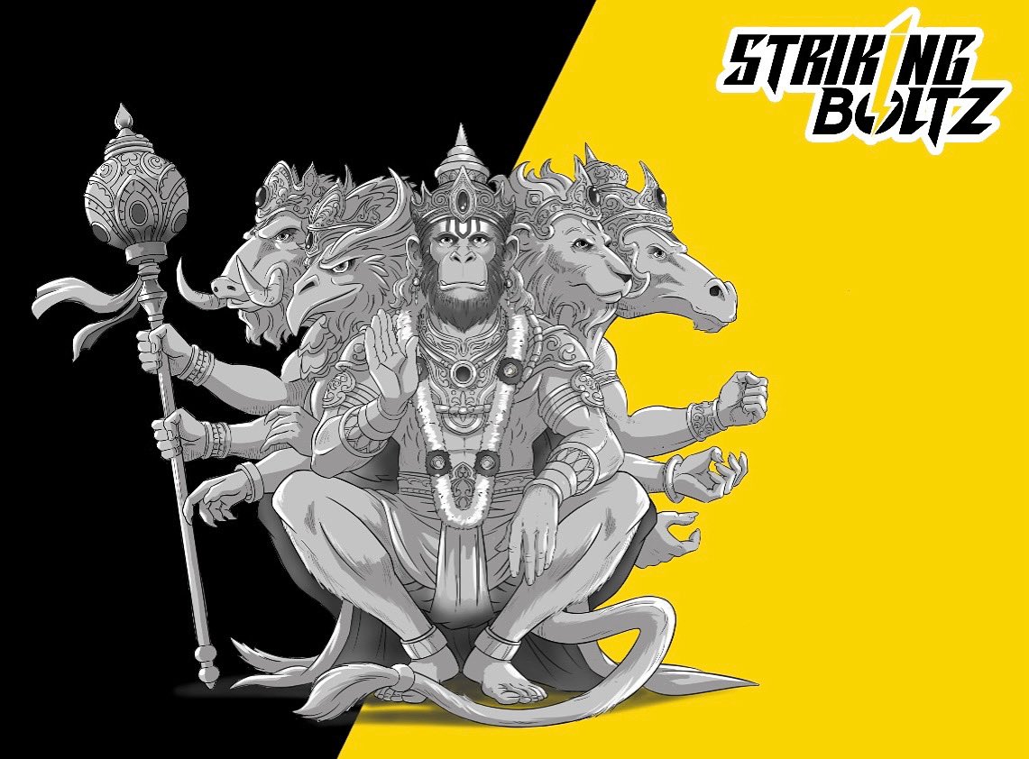 karsh_01's tweet photo. 🙏 jai bajrang bali 🙏 https://t.co/FxHzWdep4z