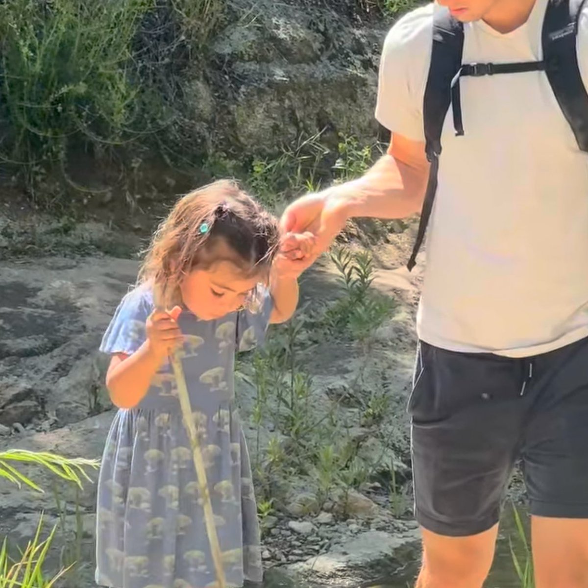 futurejiara's tweet image. family hike day 🌳❤️☀️