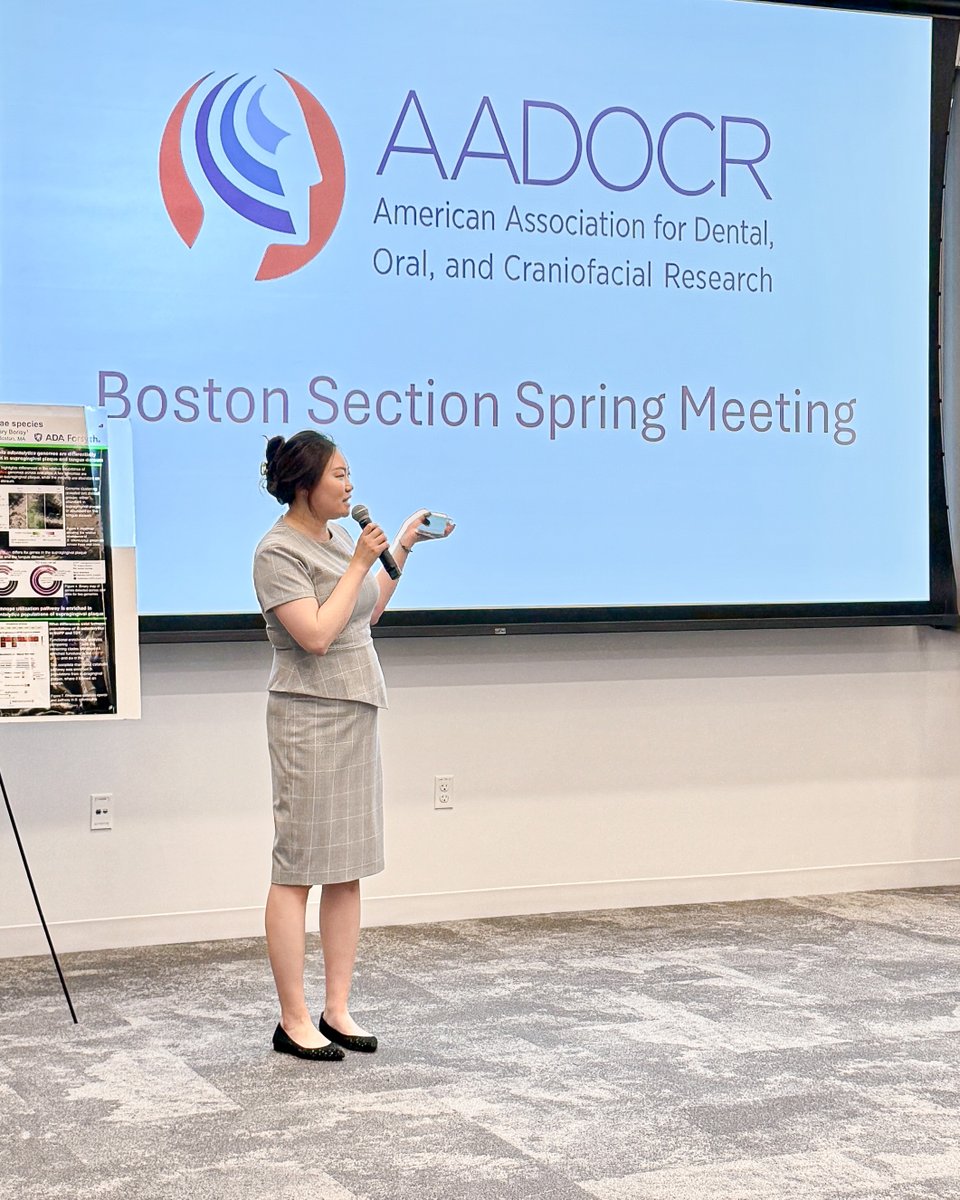 ForsythResearch's tweet image. Last week, we were excited to host the AADOCR Boston Section Spring Meeting in our brand-new building in Somerville, MA!