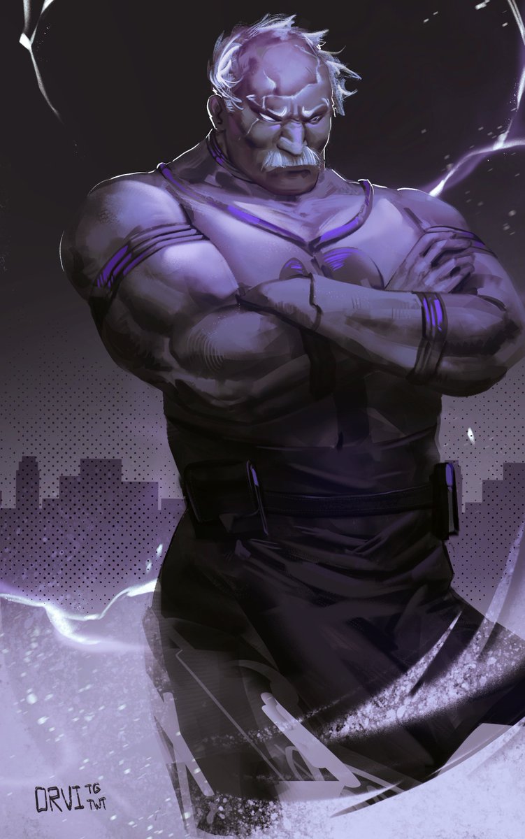 o_r_v_i_'s tweet image. bro requested to draw The DILF😜

#Invincible
#conquest