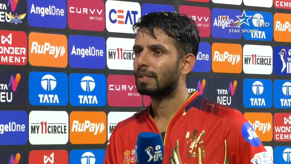 mufaddal_vohra's tweet photo. Jitesh Sharma said, "my guru, my mentor, my anna, Dinesh Karthik told me to stay calm and take it deep in that situation". https://t.co/VtXOhxnknf