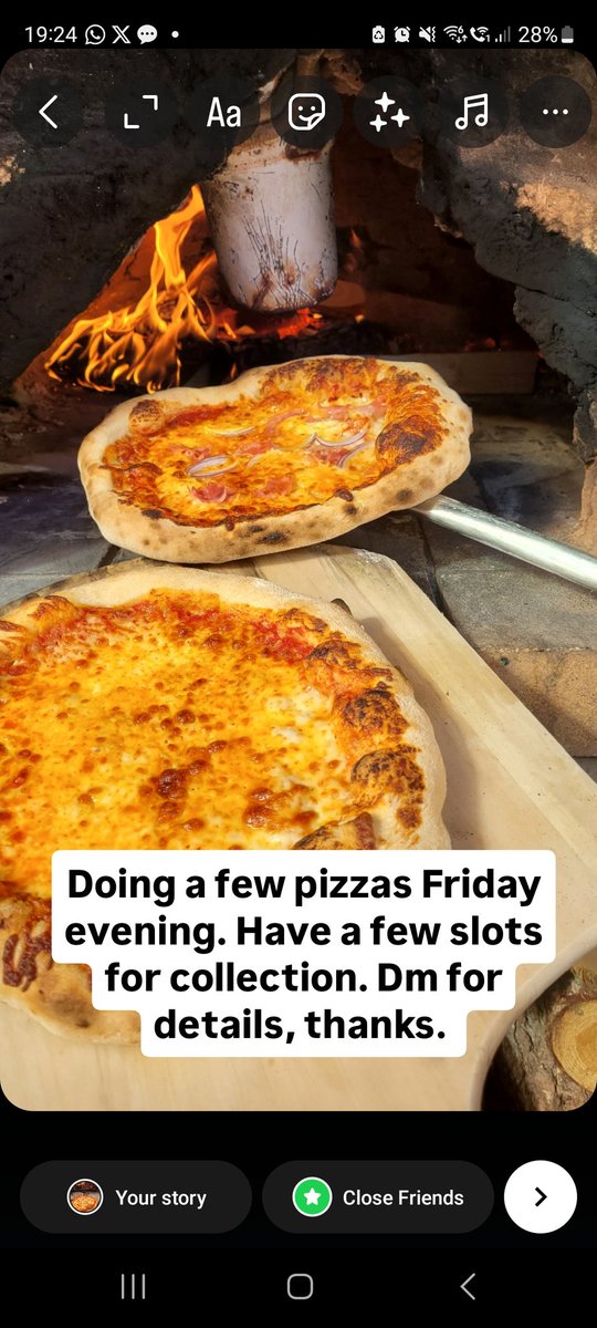 Lighting the oven Friday, thanks for following.