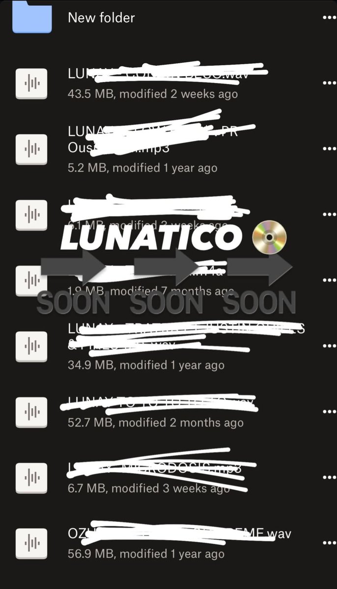 Fuentes_Genero's tweet photo. 💿 LUNATICO

👤 LUNAY

🗓 PROXIMAMENTE

Feats: Omar Courtz, Ozuna, Justin Quiles... https://t.co/m8Zctpg51t