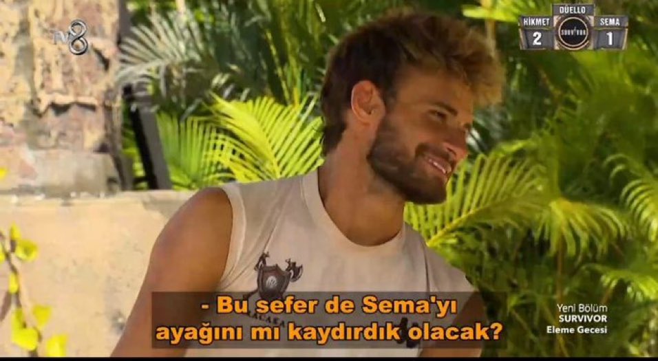 Hasta bu cidden tedavi edilmesi lazım amma 
Bekle sen ADEM seni peruğundan sürükleyerek denize atacak yine şampiyon olamiycaksın #SurvivorAllStar2025