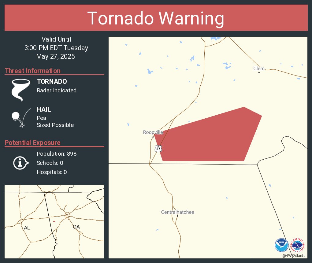 NWS Atlanta tweet media