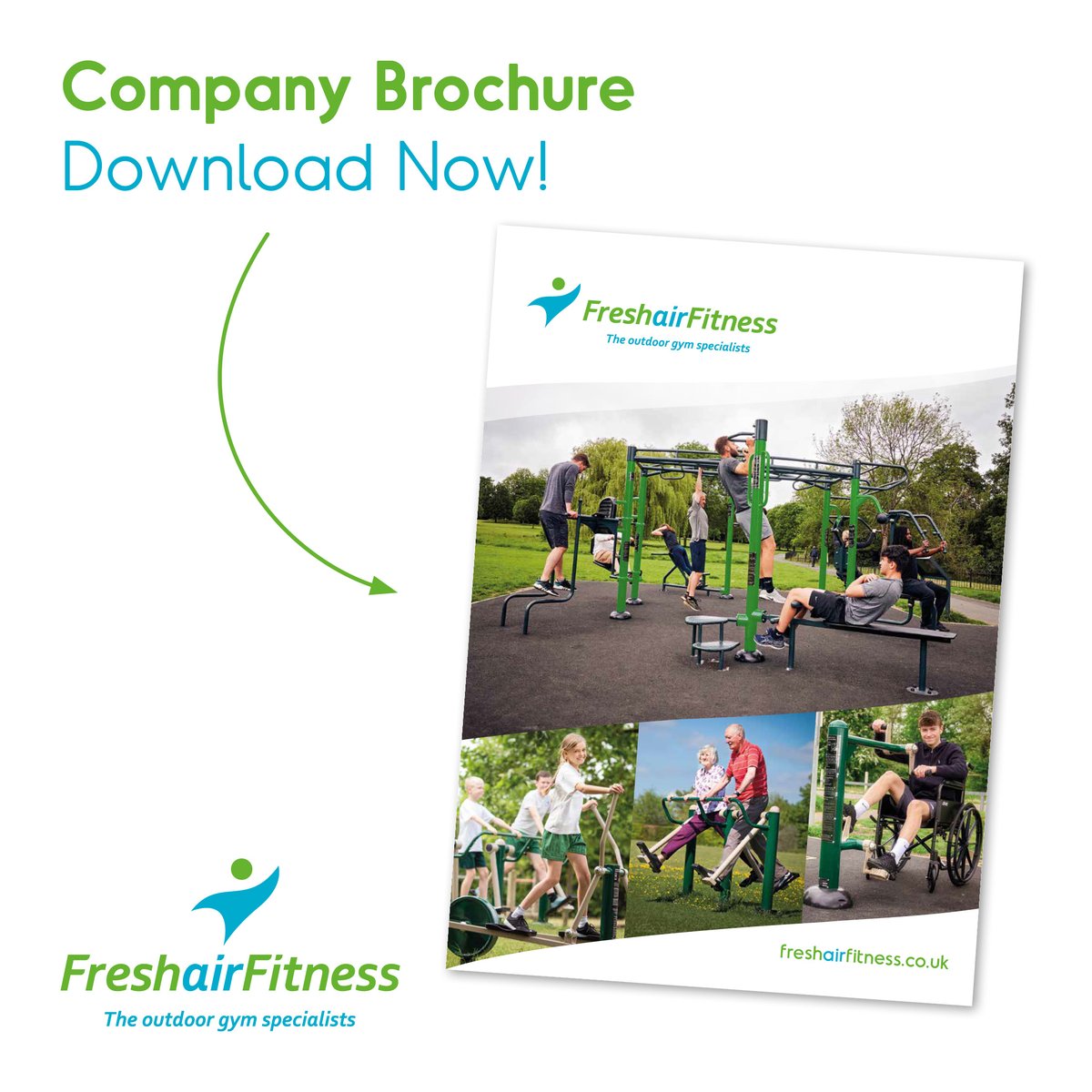 The Fresh Air Fitness brochure is the perfect starting point for planning an outdoor gym in any park or community space.

It showcases our full range of equipment, clearly grouped by exercise type – including cardio, strength, flexibility and balance – to help you create an
