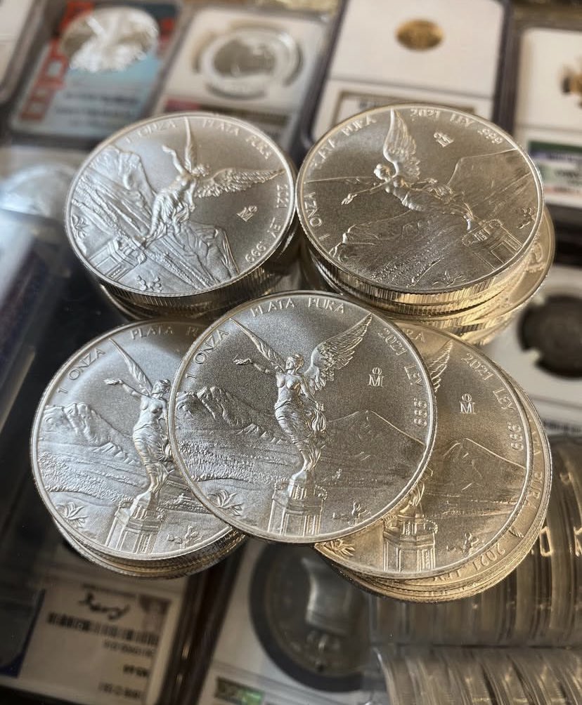 2021 1 Oz libertad silver coin
$37 each 
Bin to claim 

Zelle
Cashapp 
PayPal 
Apple Pay 
Venmo 
Crypto (10 %discount )accepted as payment options
 #coin #coins #numismatics #coincollecting #silver #numismatic #coincollection #coincollector
