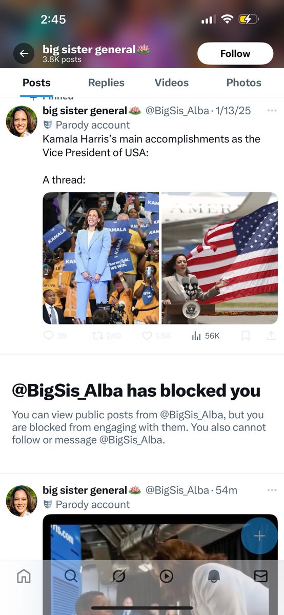 What do Clownboy fans and Kamala lovers have in common. They block me for making fun of them supporting losers