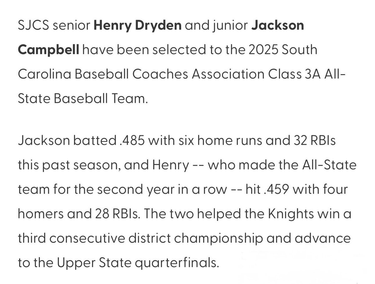Jackson Campbell (@jackson_camp20) on Twitter photo Truly honored to be selected for Class 3A All State. Thank you to my coach and teammates for everything. Can’t wait for next year. <a href="/SJKnightsBball/">@SJKnightsBball</a> <a href="/Coach_Leez/">Aaron Lesiak</a> <a href="/Coach_JayBee/">Jared Broughton™</a> <a href="/MassDDBaseball/">Jeff Massey</a> Truly honored to be selected for Class 3A All State. Thank you to my coach and teammates for everything. Can’t wait for next year. <a href="/SJKnightsBball/">@SJKnightsBball</a> <a href="/Coach_Leez/">Aaron Lesiak</a> <a href="/Coach_JayBee/">Jared Broughton™</a> <a href="/MassDDBaseball/">Jeff Massey</a>