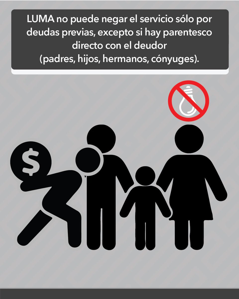 ⚡️ ¿Te suspendieron el servicio eléctrico por una deuda de un inquilino anterior? Conoce tus derechos. 💡 #OIPCTeOrienta