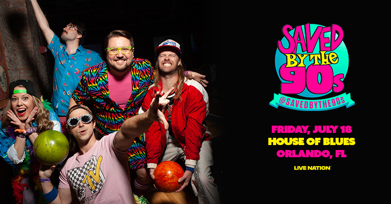⭐️JUST ANNOUNCED⭐️ Saved By The 90s on Friday, July 18th ✨ Tickets on sale Friday, May 30th at 10am local! 🔗 livemu.sc/4kiQWTS 🎟

Live Nation Presale • TOMORROW • 10AM (Code: FREESTYLE)