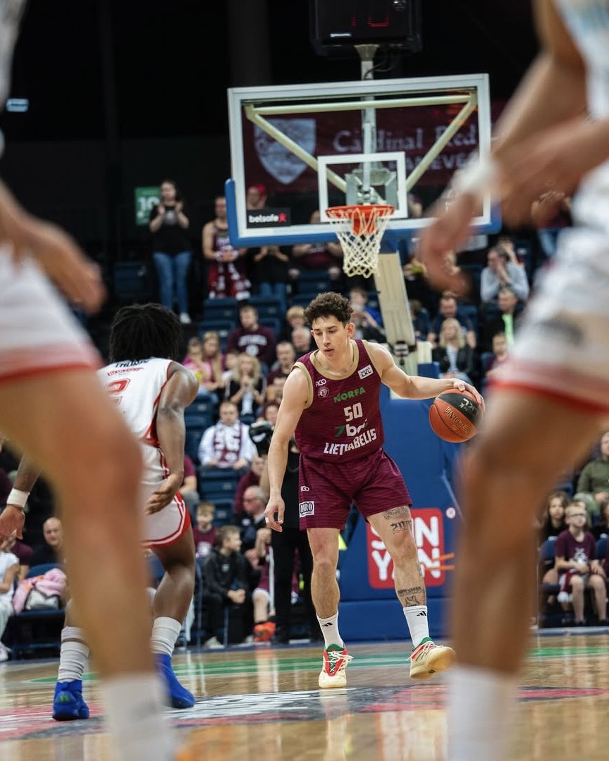 Oleksandr Kovliar posted an impressive double-double with 22 points and 10 assists, leading Lietkabelis to the semifinals of the Lithuanian Championship