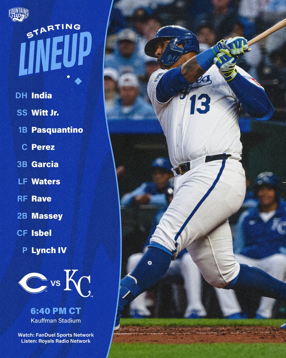 Taking the field for a Tuesday night matchup.