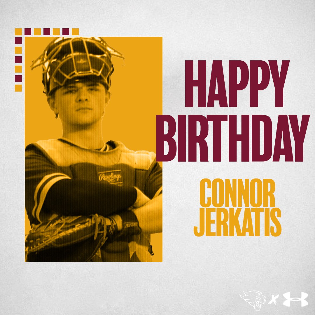 Happy birthday to one of our catcher's, Connor! Have a great day!