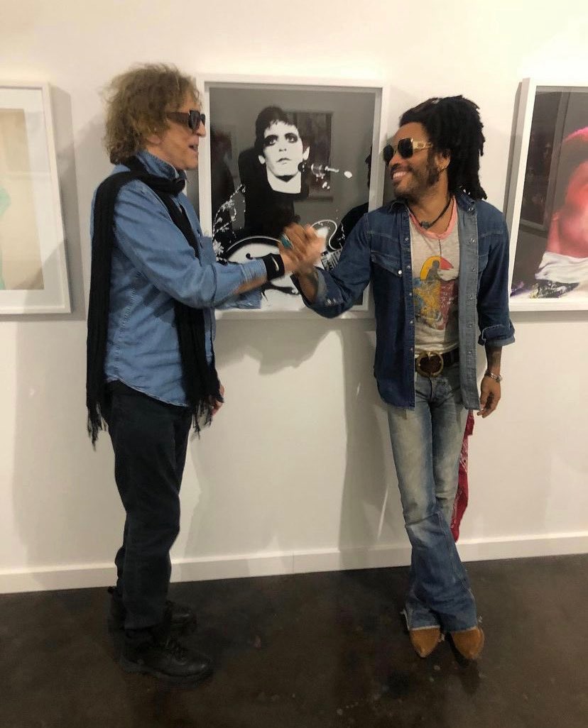 TheRealMickRock's tweet image. Happy Belated Birthday to Mick’s dear friend @LennyKravitz 🧁
