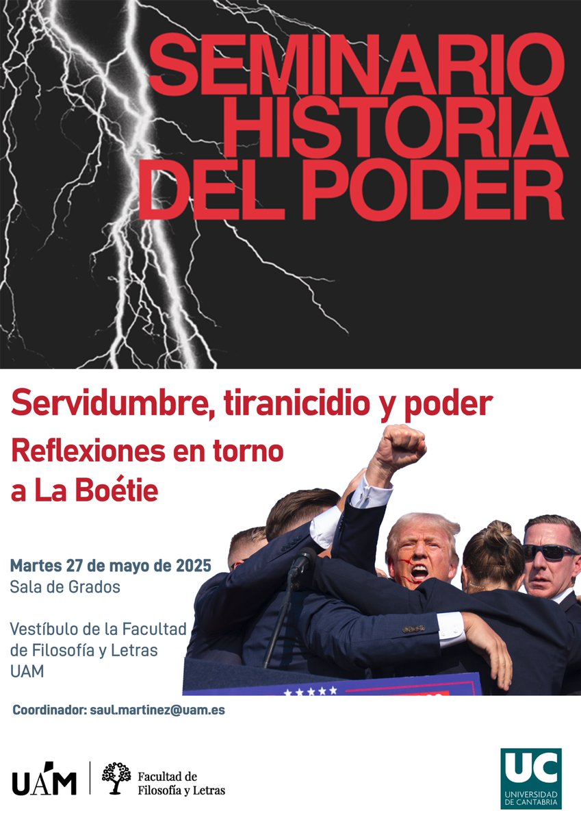 ManuelBuronD's tweet image. &quot;La costumbre para nada tiene mayor fuerza que para enseñarnos a servir (...)  a tragar y no encontrar amarga la ponzoña de la servidumbre&quot;.

Hoy dedicamos la mañana en la @FyL_UAM @programa_uc a hablar de 𝐄́𝐭𝐢𝐞𝐧𝐧𝐞 𝐝𝐞 𝐋𝐚 𝐁𝐨𝐞́𝐭𝐢𝐞
