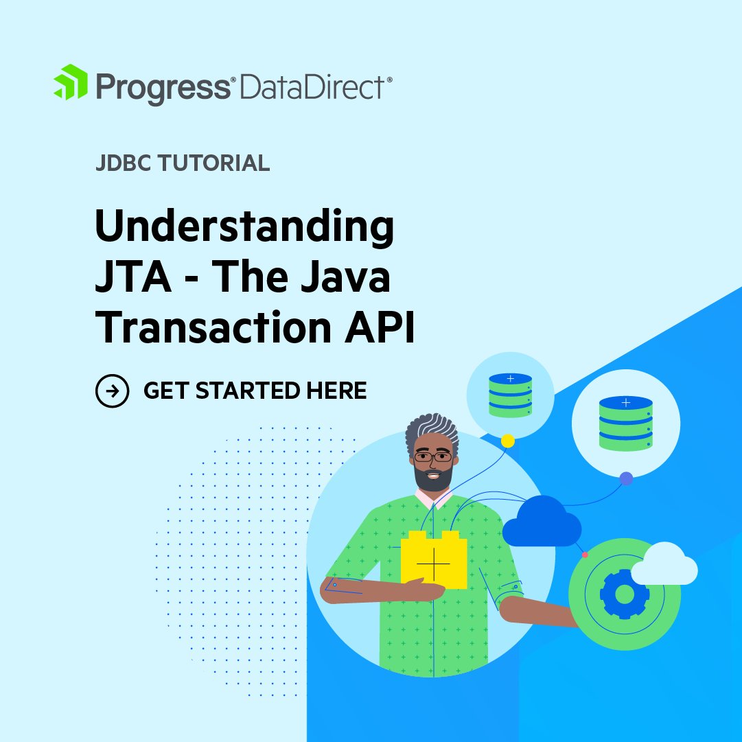 _DataDirect's tweet image. New to JTA? Understand the Java Transaction API (JTA) and how it works with JDBC to manage distributed transactions — all in one quick tutorial. Get started here: prgress.co/44Q4mls