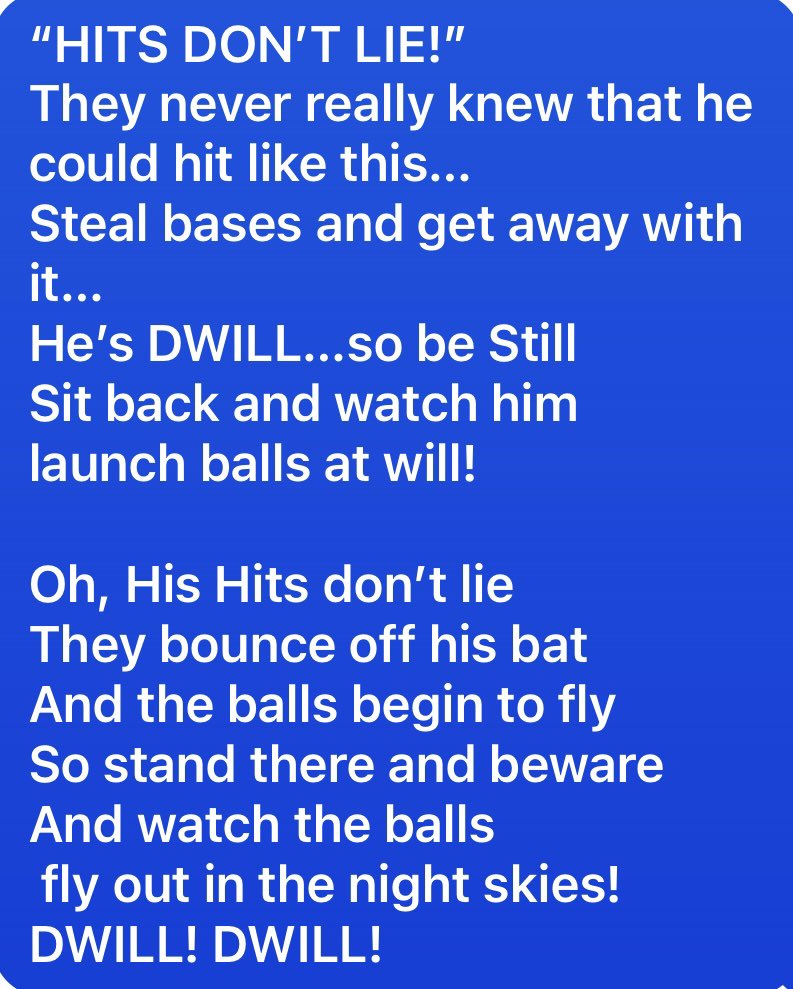 USAs_FinestVet's tweet photo. “HITS DON’T LIE!”
If you look at the stats from high school to now his senior year. @_Derekwilliamss is a prolific hitter.
#Hitman Williams his High School Senior season he hit 10 HRs, 2 in his sophomore year, that’s 75 HRs! He has a chance for more Friday night vs @AlabamaBSB https://t.co/3kcTpZjB2c