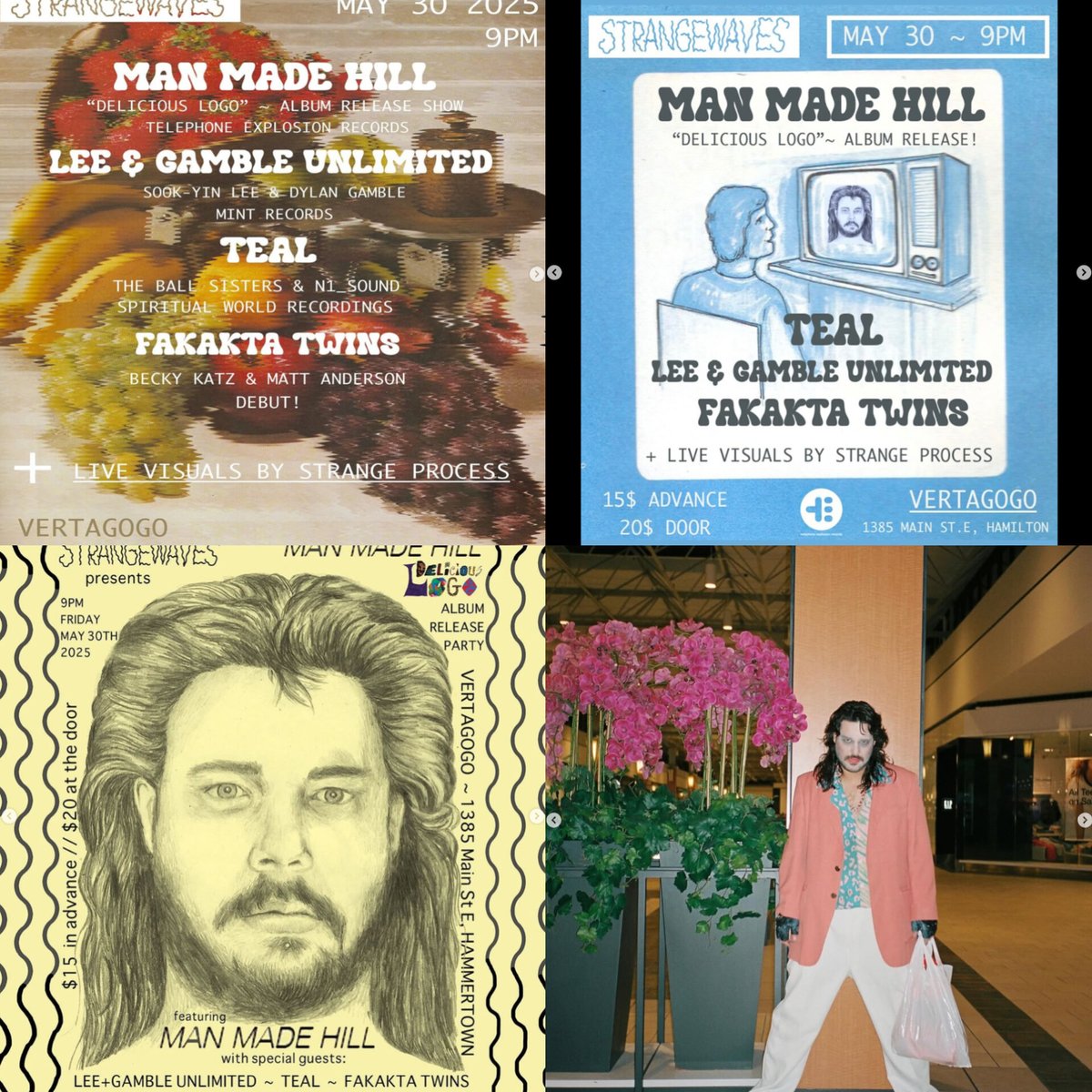 🫀HEAD'S UP HAMILTON! 💥Dylan Gamble (🎹  Hot Garbage ) &amp; I have a new outfit LEE &amp; GAMBLE UNLIMITED. We have the distinct honour of opening for 🚨MAN MADE HILL 🔥 a.k.a Randy Ontario this FRI. MAY 30, 9PM presented by <a href="/strangewavesfes/">Strangewaves</a> SEE YOU THERE! TIX: tickettailor.com/events/strange…