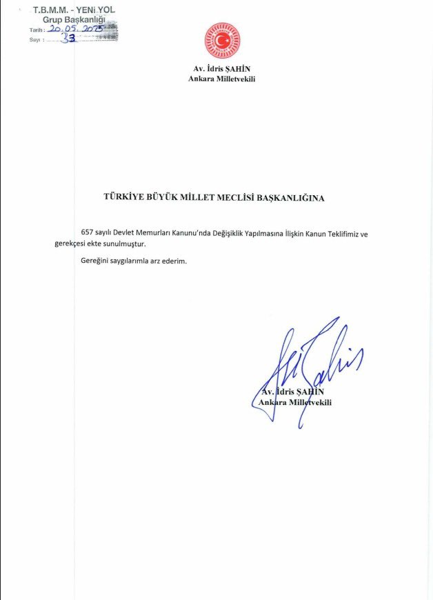 #YHSiçinVakitGeldi
#YardımcıHizmetlerSınıfı
<a href="/avidrissahin/">Av. İdris Şahin</a> <a href="/devapartisi/">DEVA Partisi</a> <a href="/_cevdetyilmaz/">Cevdet Yılmaz</a>