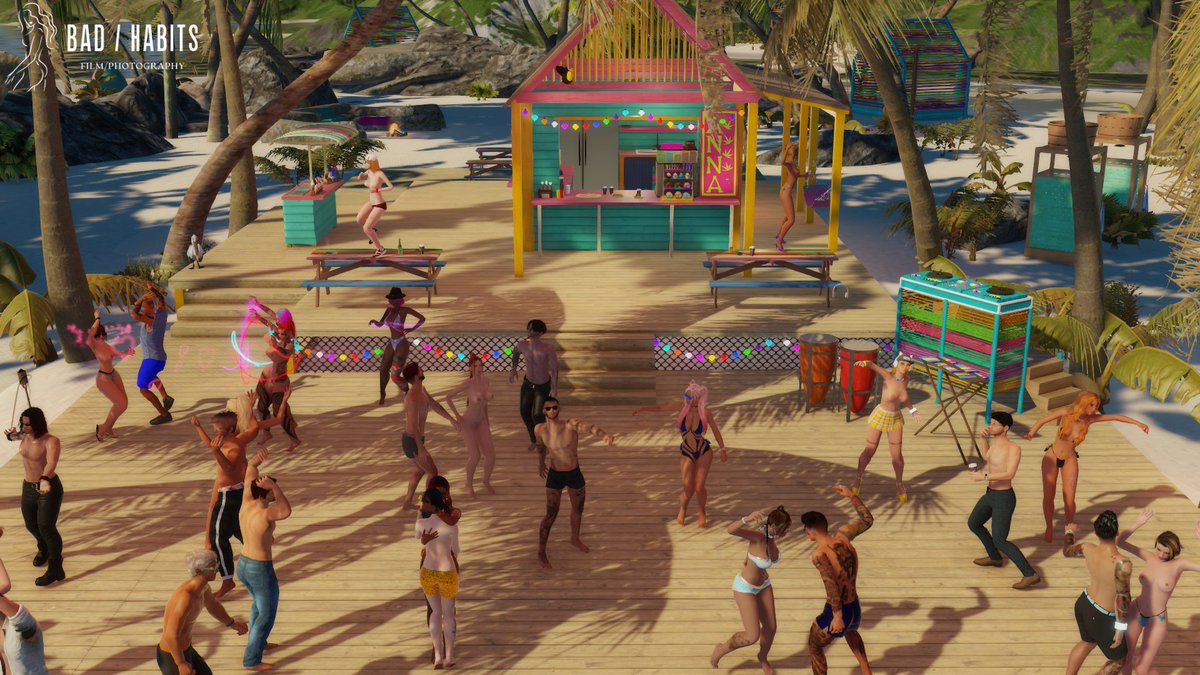 𝐓𝐎𝐏𝐋𝐄𝐒𝐒 𝐓𝐔𝐄𝐒𝐃𝐀𝐘 𝐁𝐄𝐀𝐂𝐇 𝐏𝐀𝐑𝐓𝐘 ! 

A Day Of fun, Loose titties and Great Music!

#3dxchatart #3dxchatlife #adultvideogames #nsfw #BreaktheRoutine #3dxchat #virtualphotography #Sex #Game <a href="/3dxchat/">3DXChat</a> #badhabits
