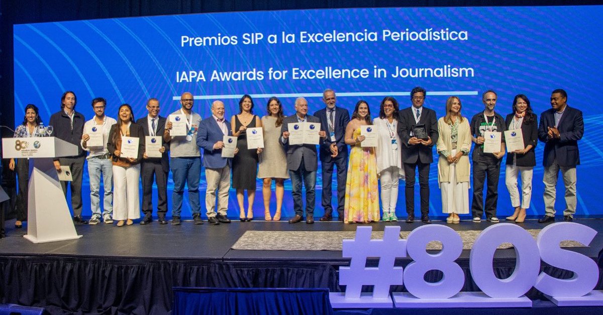 ¡Se acaba el tiempo!⏳ 

📆 Quedan MUY pocos días para postular a los Premios SIP a la Excelencia Periodística 2025, el certamen que reconoce lo mejor del periodismo en el hemisferio.

¿Tu trabajo merece ser reconocido?🤔
Postúlate ahora 🤩👉🏼 premios.sipiapa.org